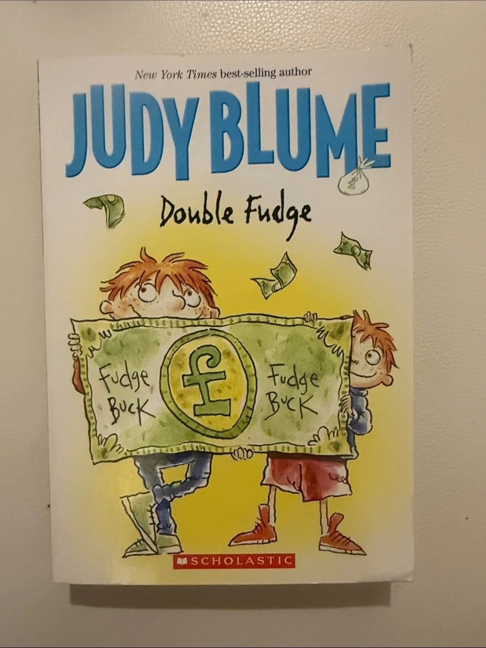 Paperback Judy Blume Book Set - Yellow, Blue, Red, Green Accents